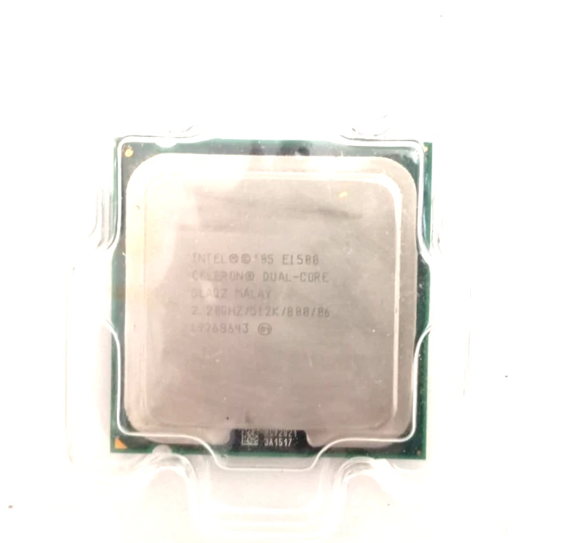 CPU INTEL CELERON E1500 LGA775 SLAQZ MALAY 2.20 GHz DUAL-CORE - Immagine 1 di 1