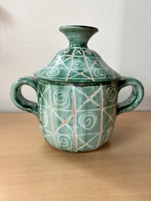 Robert Picault Vallauris French Pottery Vintage MCM Soup Tureen W/ Lid Signed - Image 1 of 4