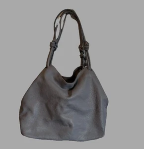 Vince Camuto Large Plebbed Learher Shoulder Bag - Picture 1 of 7