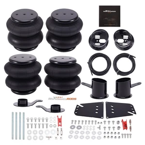 Front Rear Bolt On Air Ride Suspension Bag Bracket Kit For Impala 1958-1964 - Picture 1 of 12