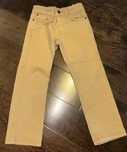 Boys cat and Jack straight leg size 5 tan Jeans Adjustable Waist - Picture 1 of 6