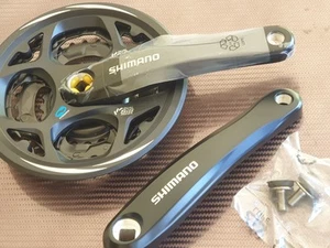 Juego de platos y bielas triple Shimano Altus M311 42-32-22t (170 mm) 7/8s + pernos + protector de cadena - Imagen 1 de 8