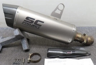 BMW R1250GS SC PROJECT Slip on Stainless Titanium Muffler Exhaust - Изображение 1 из 4