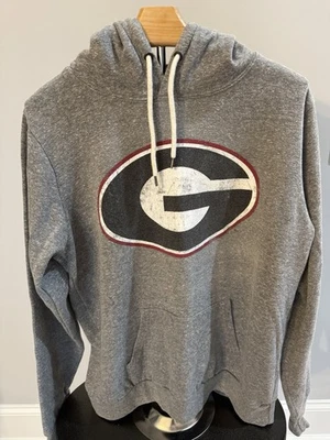 Sudadera con Capucha League Mujer Georgia Bulldogs Gris Talla XL Foto 1 de 4