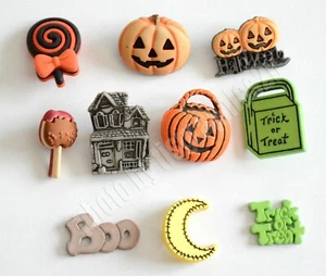 Botones nocturnos de Halloween/Caramelos - calabazas ~ bolsa de golosinas/botones en abundancia - Imagen 1 de 4