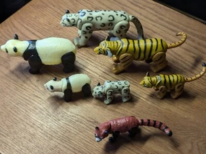 Lote de 7 figuras de acción K&M Articulated Animals 2003 - Imagen 1 de 14
