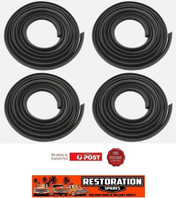 HOLDEN GEMINI TX TC TD TE TF TG SEDAN FRONT AND  REAR DOOR SEAL KIT - image 1 of 3
