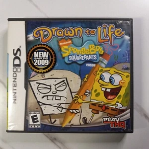 Drawn to Life SpongeBob SquarePants (DS, 2008) TESTED & WORKING  No Manual   - Picture 1 of 7