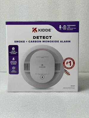 Kidde 30CUAR Detect Smoke + Carbon Monoxide Alarm- Hardwired + AA Battery. New. - Image 1 of 4