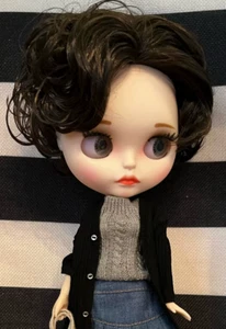 Neo Blythe Puppe BJD Haar Perücke individuelles Gesicht 12 Zoll Sammlerstück Mode Spielzeug 4 Farben Auge - Bild 1 von 24