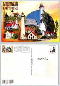 Postal de Michigan LIGHTHOUSES V360 - Imagen 1 de 1