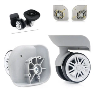 Ruote di Ricambio 2pz/4pz Girevoli 360° Ricambio Ruota Riparazione Valigie - Foto 1 di 7
