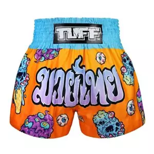 TUFF Muay Thai Shorts Eye Scream Kickboxing Trunks K1 Muay Thai Fight Shorts - Picture 1 of 6