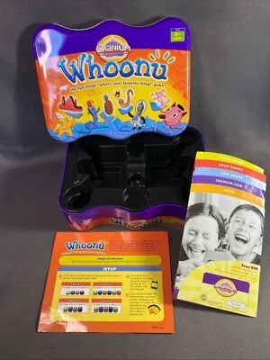 Cranium Whoonu Replacement Pieces Parts ~ You Choose ~ Game Box Tin, Cards - Image 1 of 4