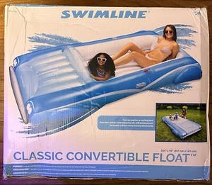 Swimline Classic Convertible Float - Swimming Pool Inflatable 90136 NEW - Picture 1 of 9