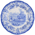 Spode Blue Room Zoological Dinner Plate The Camel 10.5 inch
