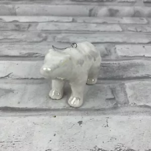 Arctic Frost Polar Bear Christmas Ornament Glass Makers Holiday NWOT JoAnn's - Picture 1 of 4