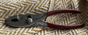 Proto Slip Joint Pliers 276G Made in USA Professional Red Handles - Picture 1 of 6