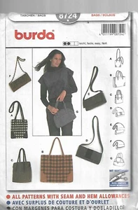 Burda Pattern #8724 Bags - Picture 1 of 1