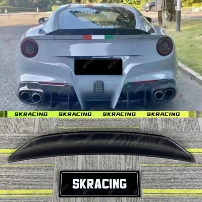 Alerón trasero de fibra de carbono real para Ferrari F12 Berlinetta cupé 13-17 Foto 1 de 4