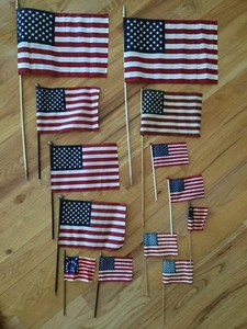 American Flags (13 count) and Placemats (4 count) *July 4th *Independence Day - Picture 1 of 12