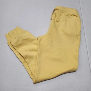Ralph Lauren classic kids sweatpants yellow size large 12-14 - Picture 1 of 12