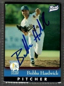1997 Best #12 Bubba Hardwick Stockton Ports Baseball Card Signed Autograph (A30) - Picture 1 of 2