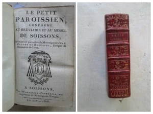 MISSEL DE SOISSONS, 1806. Plein maroquin rouge. - Picture 1 of 12