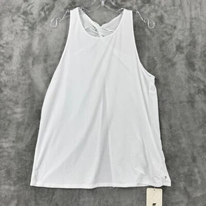 Fabletics Tank Top Womens Large Cashel Open Back Performance Loose Athletic Knit - Picture 1 of 8