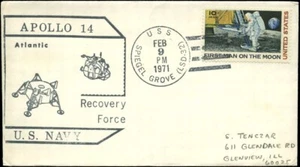 2/9/71 USS Spiegel Grove LSD 32 Apollo 14 Atlantic US Navy Recovery Force - Picture 1 of 1