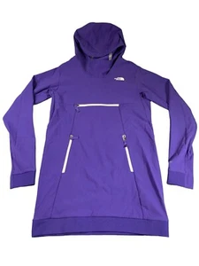 THE NORTH FACE Tekno Hoodie Pullover Jacket Girls XL (18) Purple FLASHDRY XD - Picture 1 of 20