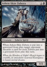 Ashen-Skin Zubera - Foil ~ Moderately Played Champions of Kamigawa MTG Magic Ult