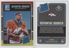2016 Donruss Optic Rated Rookie Red And Yellow Devontae Booker #166 Rookie Rc