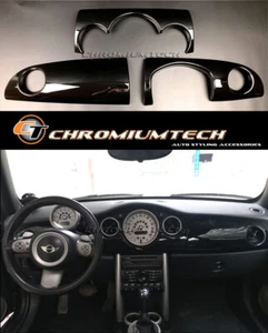 MK1 Mini Cooper / S / Eins Jcw R50 R52 R53 Schwarz Dashboard Abdeckung für Rhd - Picture 1 of 4