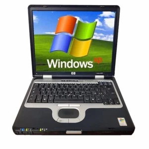 Notebook PC Portatile HP Con Windows XP Porta Seriale RS232 Rete LAN Cdrom 22016 - Picture 1 of 4