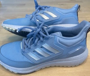 Adidas EQ 21 RUN COLD.RDY Womens Shoes Size 10 Blue White  - Picture 1 of 12