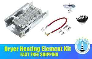 279838 Dryer Heating Element & 279816 Thermostat Combo Pack fit Whirlpool Roper