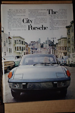 Vintage 1973 Porsche 914 Advertisement  The City Porsche