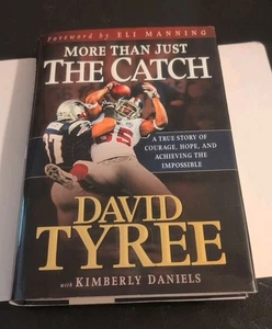 David Tyree autographed book More Than Just The Catch NFL New York Giants - Imagen 1 de 10