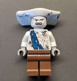 Official Lego Maccus Shark minifigure Pirates of the Caribbean Black Pearl 4184
