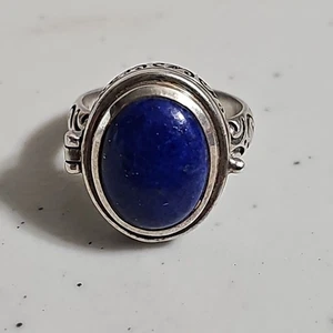 .925 Sterling Silber Gift/Medaillon Ring, Größe 9, 10,52 g, 4 mm - Bild 1 von 12