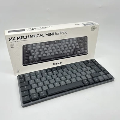 Logitech MX Mechanical Mini für Mac, beleuchtete kabellose Tastatur, QWERTY US I - Bild 1 von 3