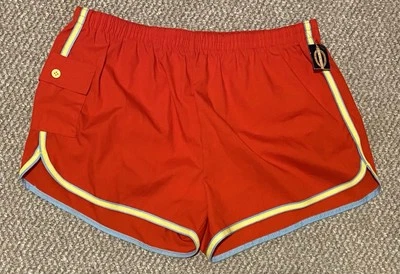Pantalones Cortos de Correr Towncraft De Colección Años 80 Para Hombre Rojo con Borde Amarillo XL Nuevos con Etiquetas  Foto 1 de 4