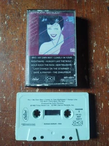 1982 DURAN DURAN RIO CASSETTE TAPE POP TOCK MUSIC - Picture 1 of 2