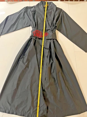 Vintage Kenzo Long Kimono Style Rain Coat S38 - Image 1 of 4