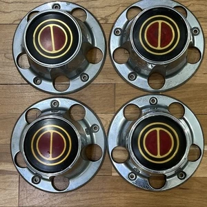 1980-1996 Ford Bronco F150 Wheel Center Rim Caps Hub Covers Metal Set Of 4 80-96 - Picture 1 of 3