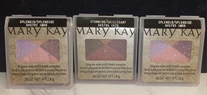 Mary Kay Filigree Eye and Cheek Powder Stunning #045794 & 2 Splendid #045793 NEW - Picture 1 of 7