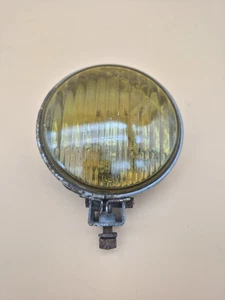 Luces antiniebla vintage con lente amarilla cromada y 4,5" - Imagen 1 de 3
