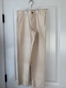 Lot- Boys Khaki Pants Size 10 -1 Pair Bella Bliss And 1 Pair Lands End - Picture 1 of 8