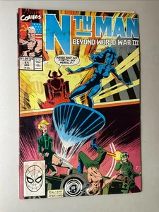 Nth Man #11 April 1990 Marvel Comics - Picture 1 of 11